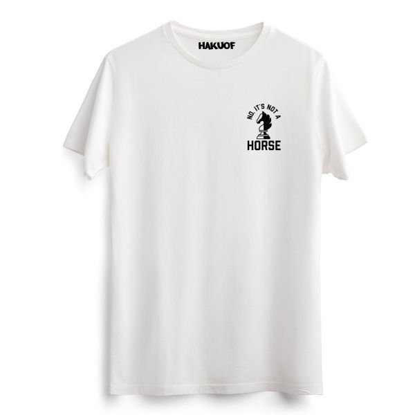 Satranç Baskılı Pamuklu Tişört