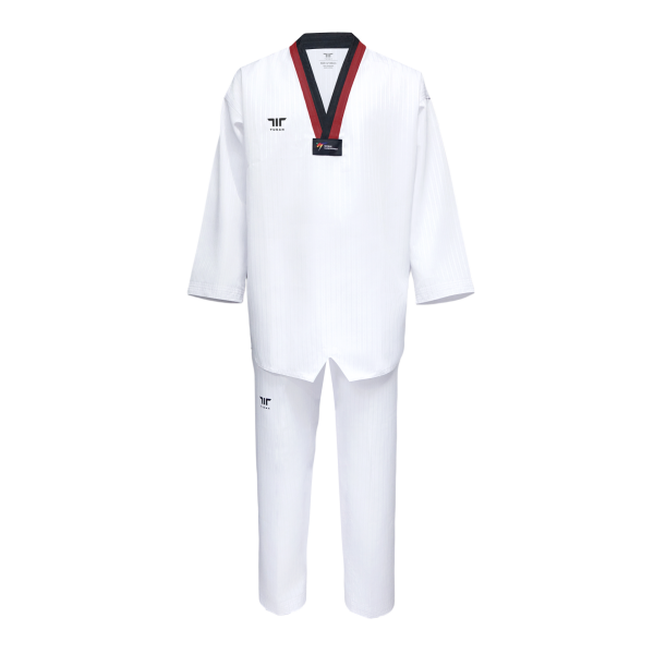 TUSAH Poom Yaka Taekwondo Elbisesi WT Onaylı Dobok Tekvando