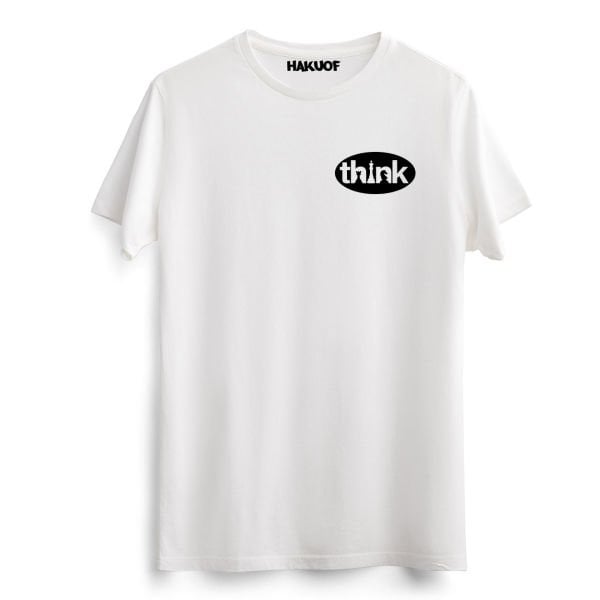 Satranç Baskılı Pamuklu Tişört