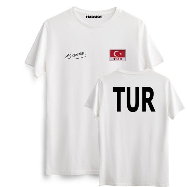 Atatürk İmzalı Türkiye Tişört